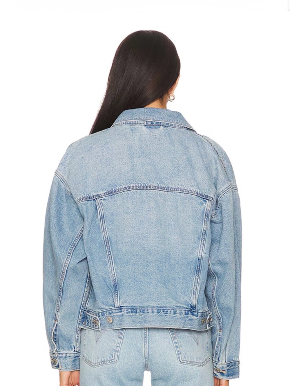 Levi's Classic Denim Trucker Jacket Light Wash Size L - Picture 3 of 11